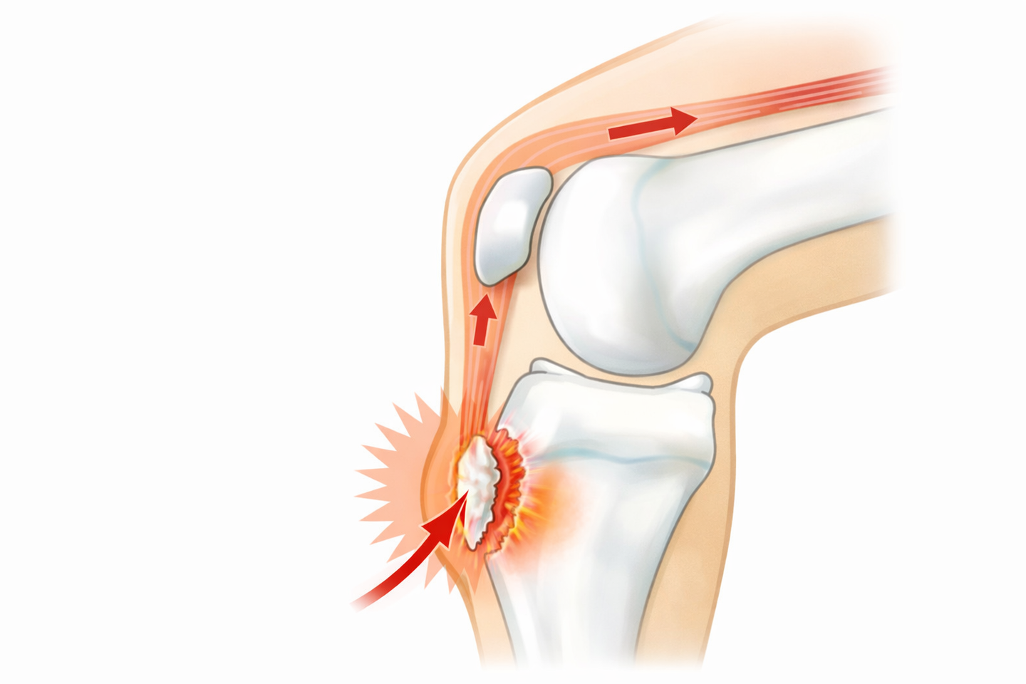 オスグッドの痛み