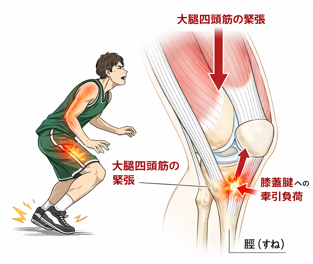 ジャンパー膝の原因